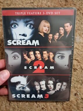 Scream Triple Feature (Scream / Scream 2 / Scream 3) - Black Edition DVD Set